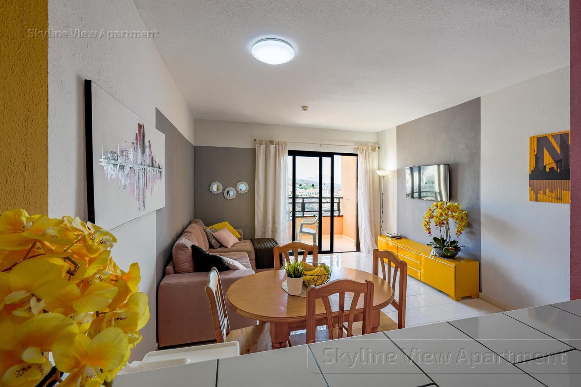 Skyline View Apartment - Free Private Parking Including & Guest Bonus Costa Adeje  Eksteriør bilde