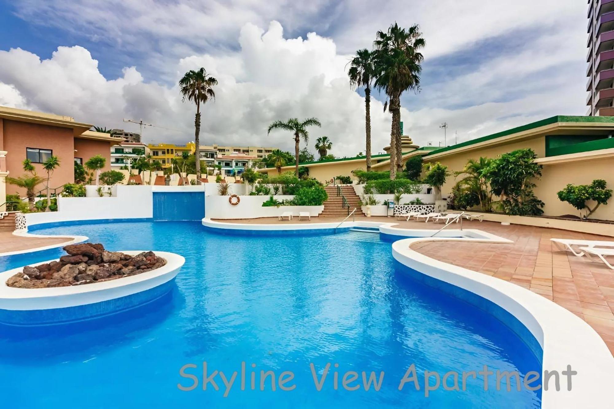 Skyline View Apartment - Free Private Parking Including & Guest Bonus Costa Adeje  Eksteriør bilde
