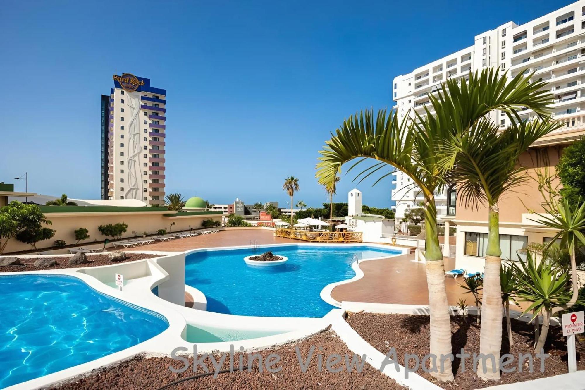 Skyline View Apartment - Free Private Parking Including & Guest Bonus Costa Adeje  Eksteriør bilde